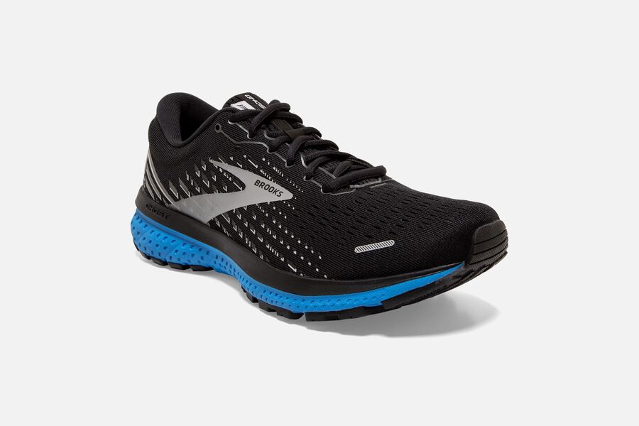 Brooks Ghost 13 Road Loopschoenen Heren - Zwart/Grijs/Blauw - 953470NZT